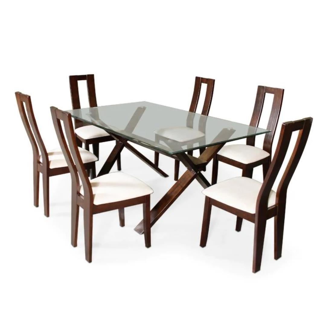 COMEDOR BARDALES 6 SILLAS - FALOTIH 3M - FLT3MCOM010-6